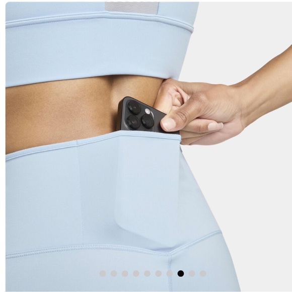 Nike Go Women's Mid-Rise Full-Length Leggings with Pockets size xs - Picture 4 of 9